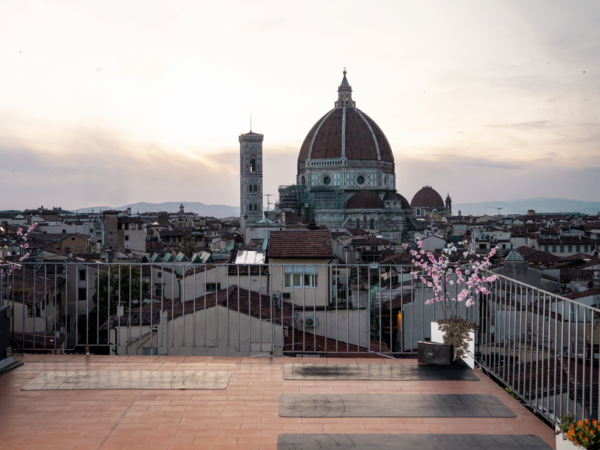 Yoga Class and Dinner On The Florence Rooftop