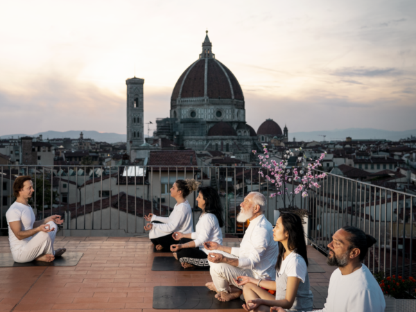 Yoga Class and Dinner On The Florence Rooftop